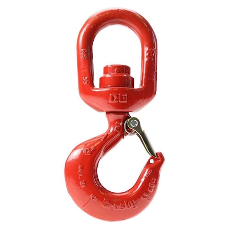 Crosby L-3322B 7 Ton Swivel Hook w/Latch - 1028636 1028636